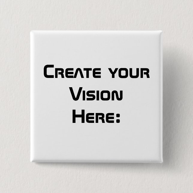 Gestalte Deine Vision Button (Vorderseite)