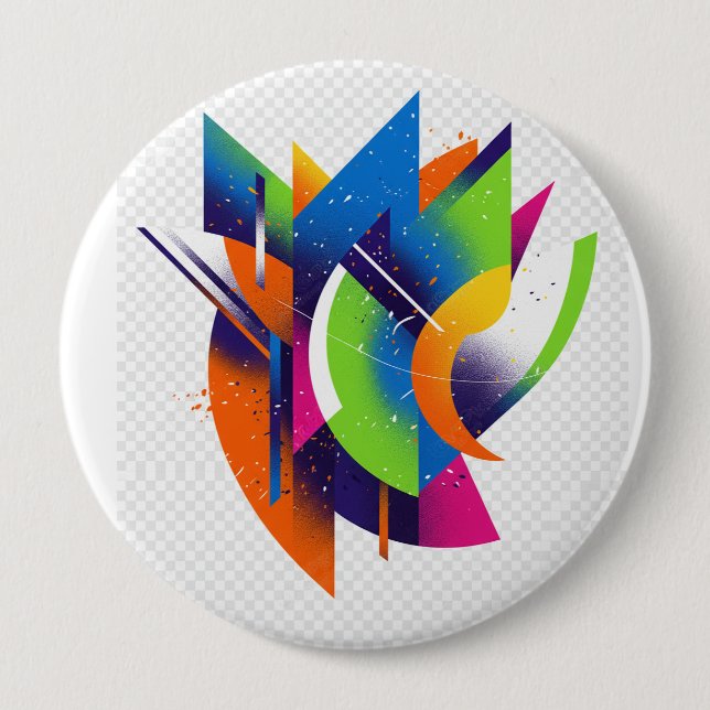 Gestalte deine Zukunft_positive Denkweise Button (Vorderseite)