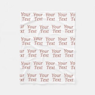 Gestalted Fleecedecke