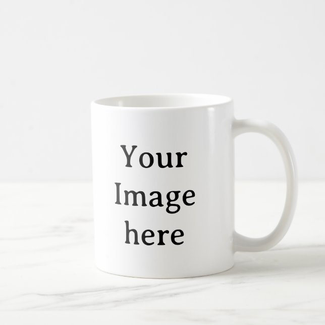 Gestalted Kaffeetasse (Rechts)