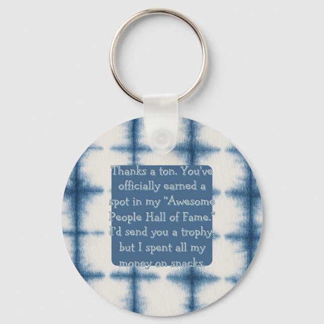 gestalted schlüsselanhänger (Vorderseite)