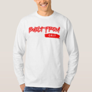 Gestalten aus Grit™ Red Letters reale Hustle alle  T-Shirt