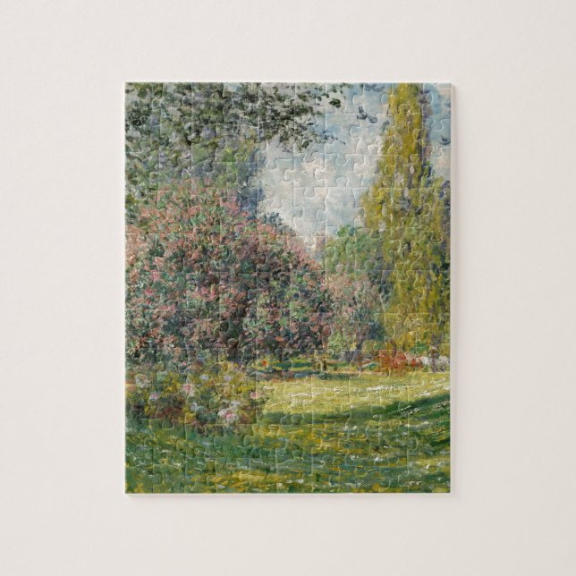 Gestalten Sie das Parc Monceau - Claude Monet Puzzle (Vertikal)