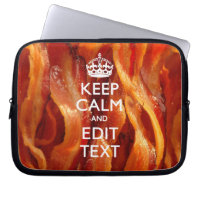 Gestalten Sie dies mit Behalten Ruhe und Bacon-Dek