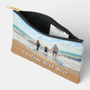 Gestalten Sie Ihr eigenes Foto- und Text-Geschenk Zubehörtasche
