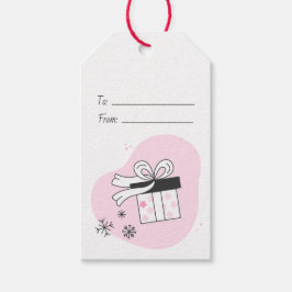 Gestalten Sie Ihre eigene Geschenkboxen & Schneefl Geschenkanhänger