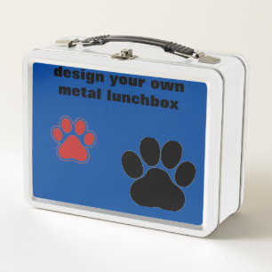 gestalten Sie Ihre eigene Metal-Lunch-Box Metall Brotdose