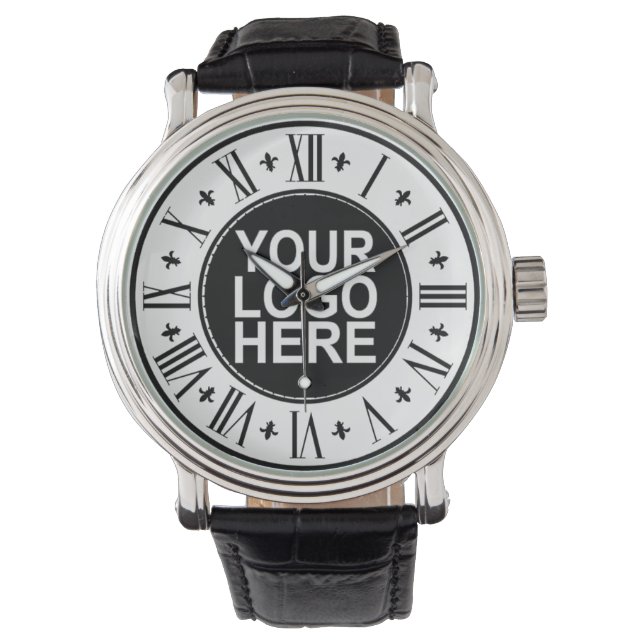 Gestalten Sie Ihre eigene Uhr mit römischen Zahlen (Vorderseite)