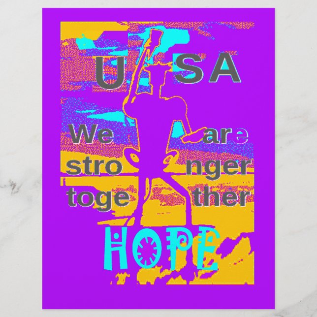Gestalten Sie Ihre USA - hoffen wir gemeinsam (Vorderseite)