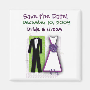 Gestalten Sie Ihren eigenen lustigen Save-the-Date Magnet