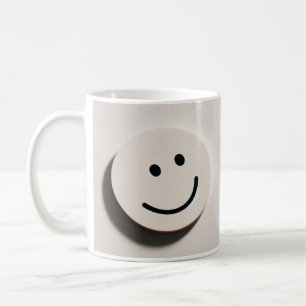 Gestalten Sie Ihren Tag mit einem Lächeln/Glücklic Kaffeetasse