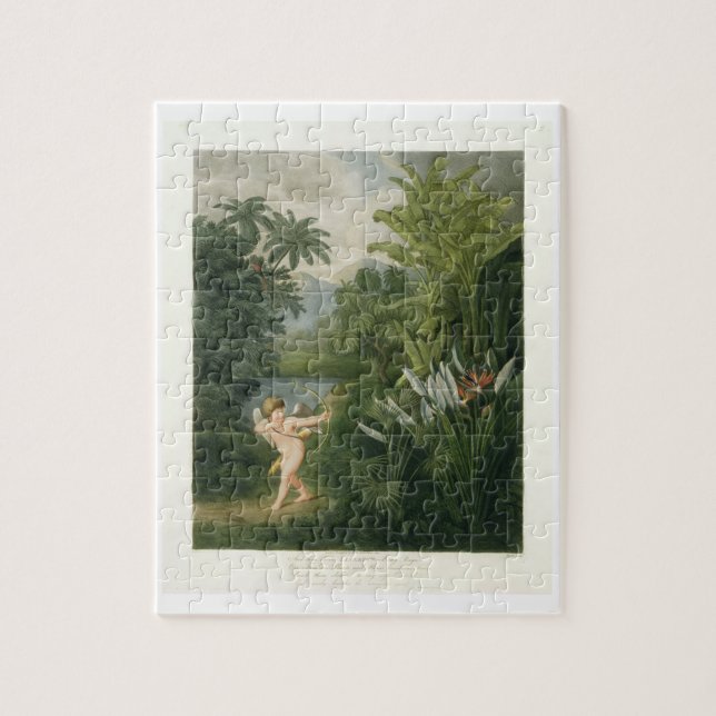 Gestalten Sie mit dem Amor landschaftlich, der Puzzle (Vertikal)