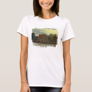 Gestalten Sie mit See (See-Szene) vorher attrib T-Shirt
