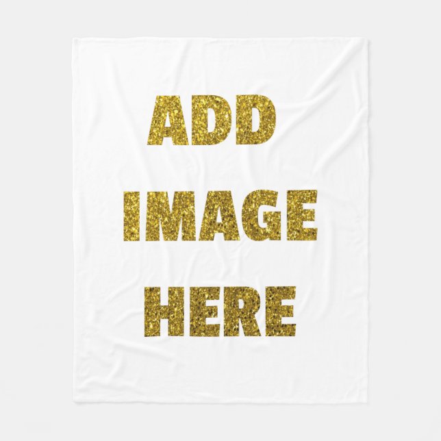 GESTALTET FLEECEDECKE (Vorderseite)