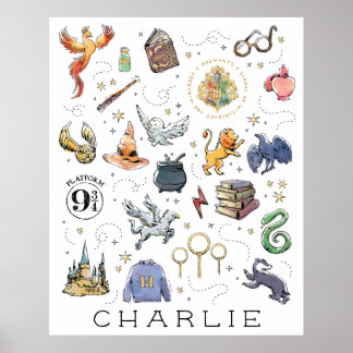 Gestaltet | HARRY POTTER™ Icons Poster