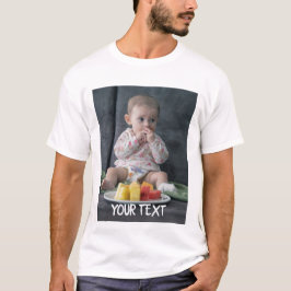 Gestaltet. Hinzufügen von Foto und Text. Personali T-Shirt