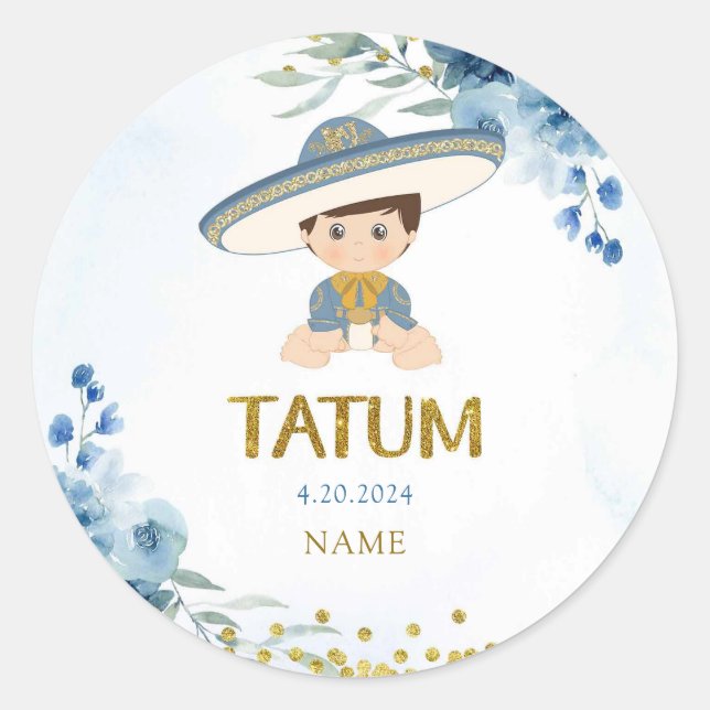 GESTALTET RUNDER AUFKLEBER (Vorderseite)