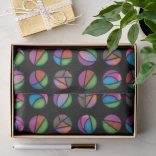 Gestaltete Glas Weihnachtsschmuck Designs Balls Seidenpapier
