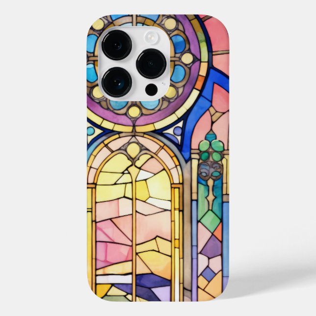 Gestaltete Glasfenster dekorativ Case-Mate iPhone Hülle (Rückseite)