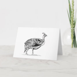 Gestaltete Guinea Karte