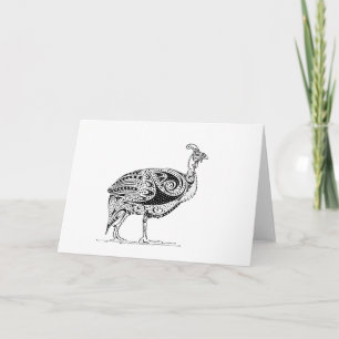 Gestaltete Guinea Karte