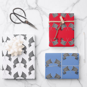 Gestaltete Markierung Geschenkpapier Set