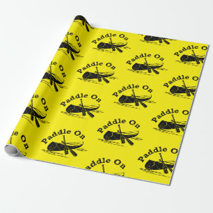 Gestaltete Paddel - Matte Wrapping Paper Geschenkpapier