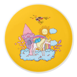 Gestaltete und spielerische Art Keramikknauf