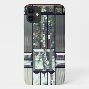 Gestaltetes Glas metallisch aussehen silbergrau sc Case-Mate iPhone Hülle