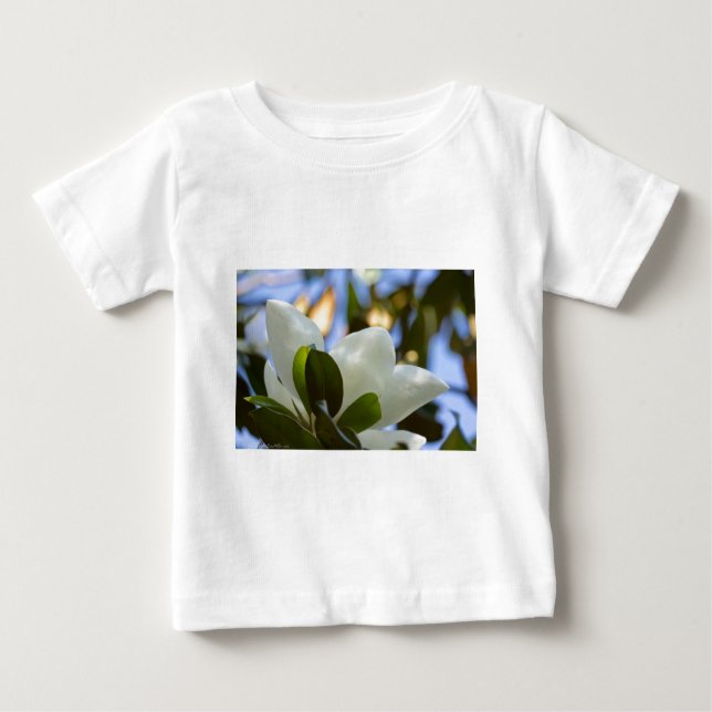 Gestaltetes Glas Sky Süd Magnolia Geschenke Appare Baby T-shirt (Vorderseite)