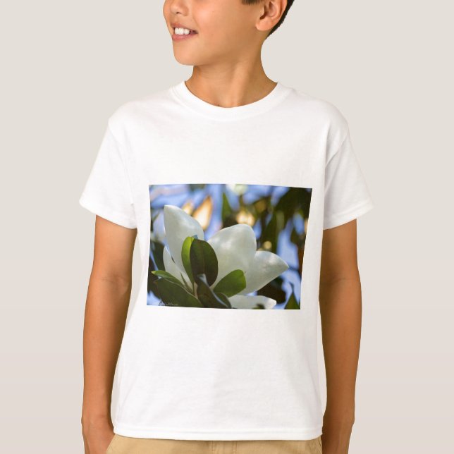 Gestaltetes Glas Sky Süd Magnolia Geschenke Appare T-Shirt (Vorderseite)