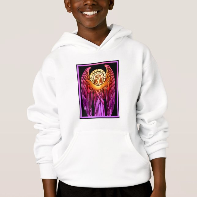 Gestaltetes Glass Angel Sweatshirt (Vorderseite)