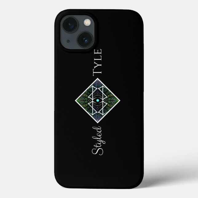 Gestaltetes Tyle-Logo Case-Mate iPhone Hülle (Rückseite)