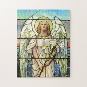 Gestaltter Glass Angel Puzzle