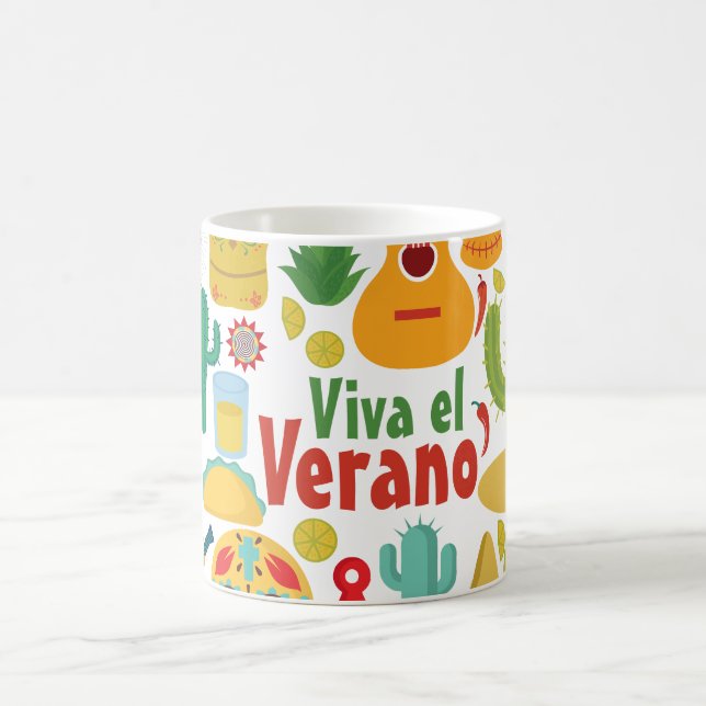 Gestaltung Cooler mexikanischer Denkmäler Kaffeetasse (Mittel)