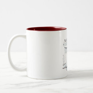Gestaltung der Liverpool fc-Tasse Zweifarbige Tasse