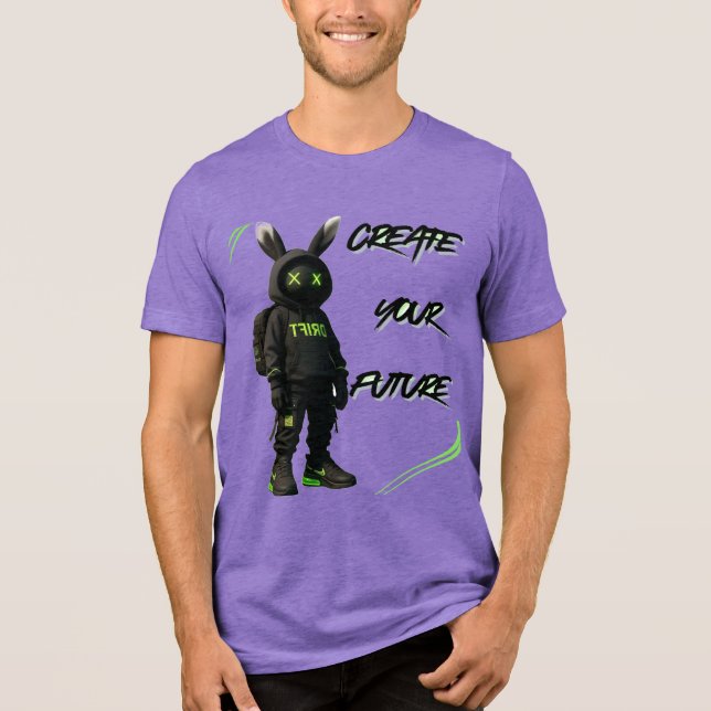 Gestaltung der Zukunft Tri-Blend Shirt (Vorderseite)