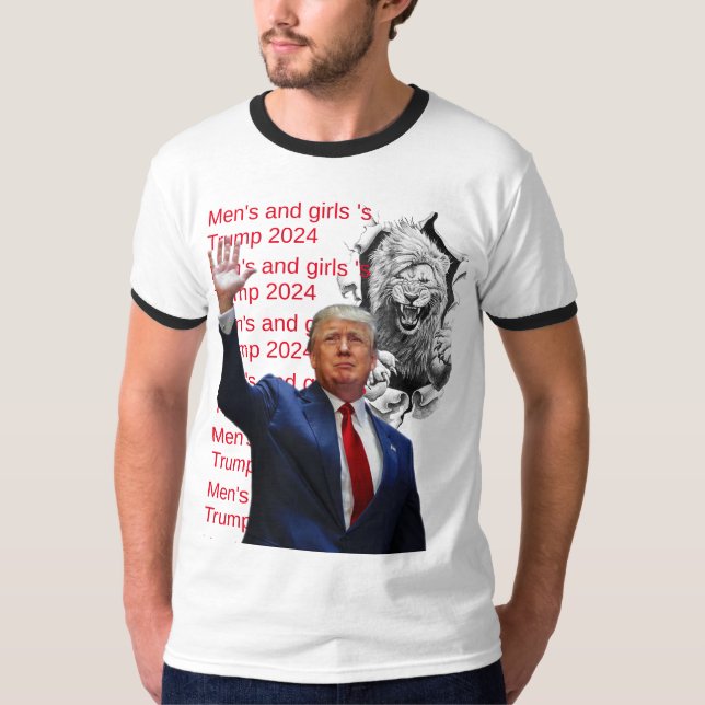 Gestaltung des politischen Shirts der USA (Vorderseite)