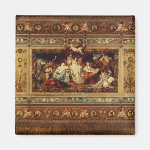 Gestaltung des Vorhangs in der Dresdner Oper Magnet