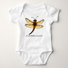 Gestaltung einer Libelle Baby Strampler