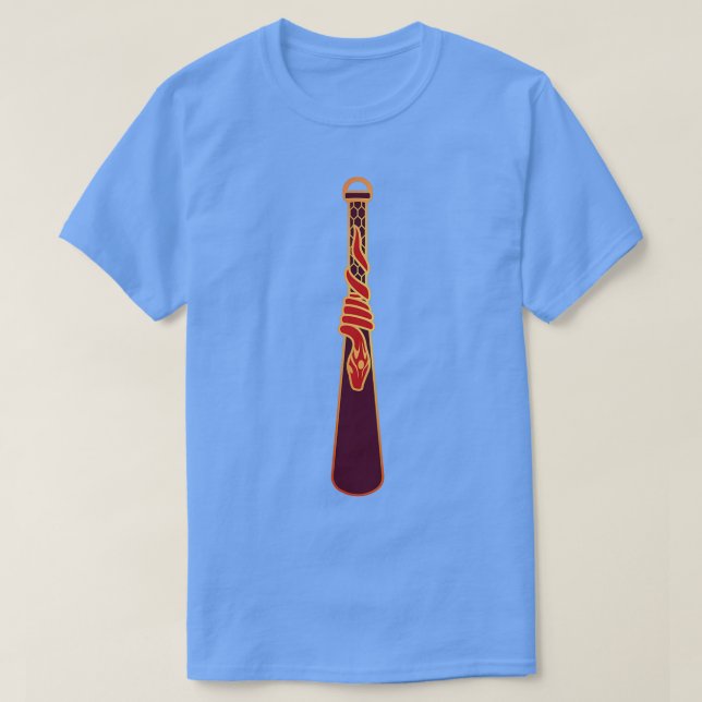 Gestaltung einer Schlange um einen Wassertropfen g T-Shirt (Design vorne)
