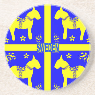 Gestaltungselemente von Symsweden Sandstein Untersetzer