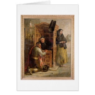 Geständnis, 1862 (Öl auf Leinwand)