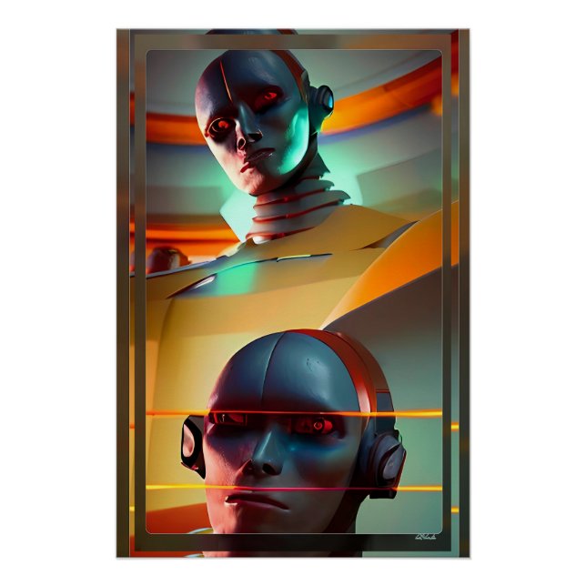 Geständnisse eines elektrischen Monks Poster (Vorderseite)