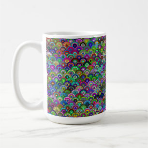 Gestapelte Kreise 0,44l-Tasse Kaffeetasse