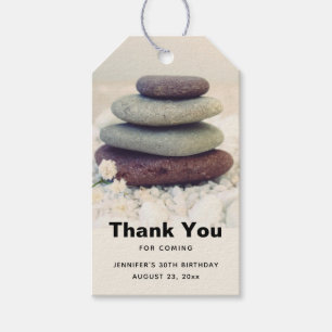 Gestapelte Stones Meditative Cairn Geburtstag Dank Geschenkanhänger