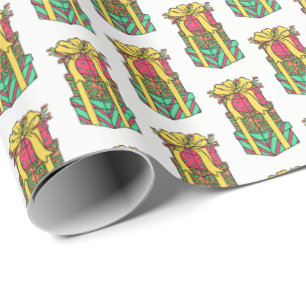 Gestapelte Weihnachtsgeschenke Weihnachten Weihnac Geschenkpapier