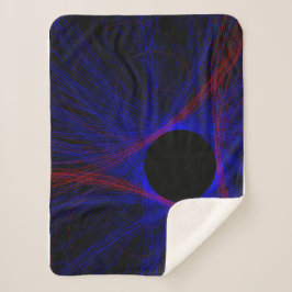 Gestecktes Dreieck Geometrisches Sherpa-Deckeln Sherpadecke