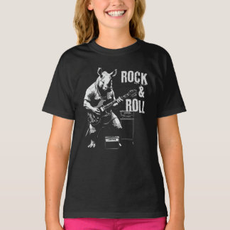 Gestein und Rollen T-Shirt