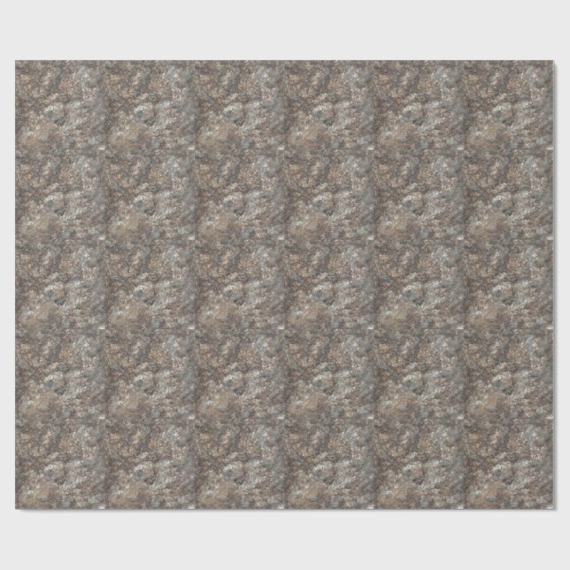 Gesteinsmuster Geschenkpapier (Flach)
